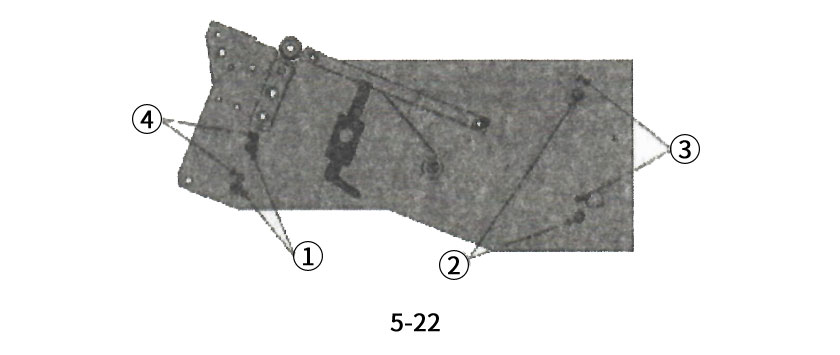 Adjustment of the belt feeding cut-off mechanism