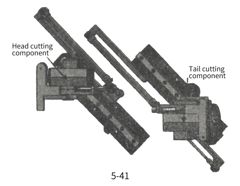 End trimming and tail trimming components