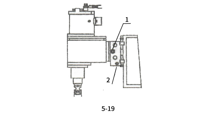 Adjustment of contact pressure between gluing roller and wooden board