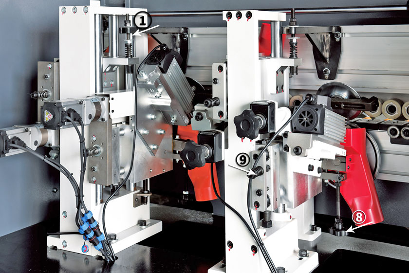 Rough and fine trimming mechanism